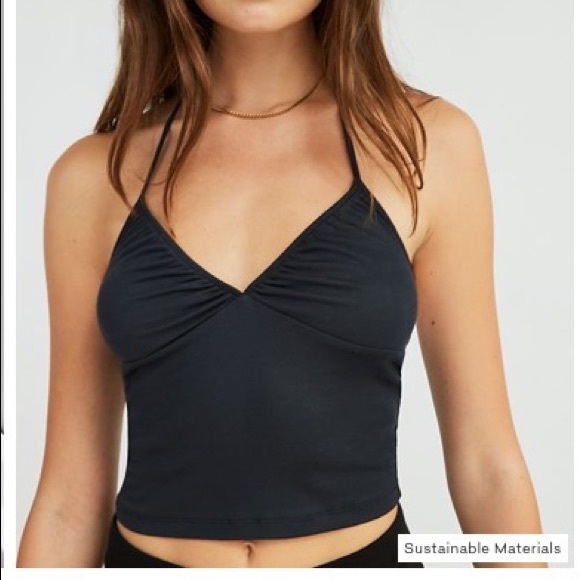Aritzia black halter top - Picture 1 of 3